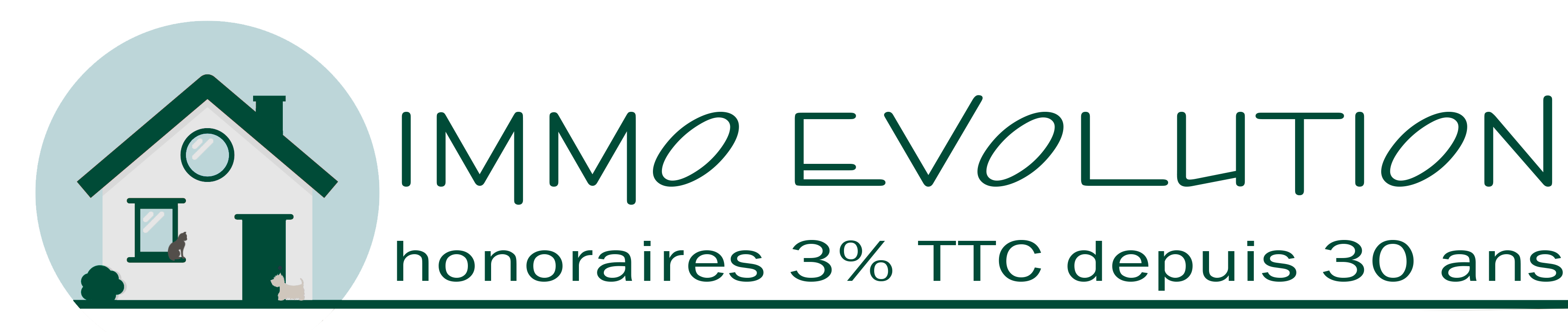 logo Immo evolution Agence Immobilière Orange